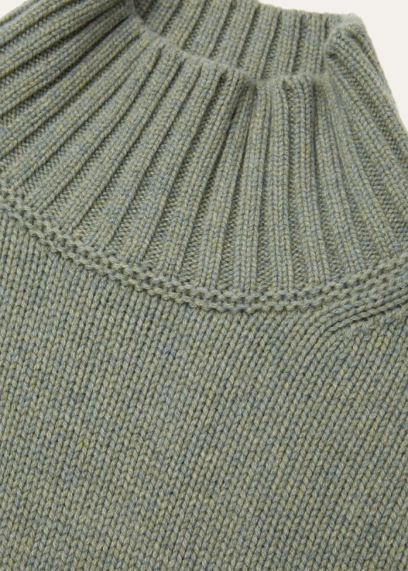LORO PIANA PARKSVILLE TURTLENECK  BABY CASHMERE RUSTIC BROWN MELANGE