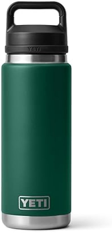 YETI RAMBLER 26 OZ STAINLESS STEEL VACUUM INSULATED BOTTLE WITH LEAKPROOF CHUG CAP