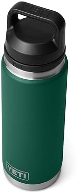 YETI RAMBLER 26 OZ STAINLESS STEEL VACUUM INSULATED BOTTLE WITH LEAKPROOF CHUG CAP