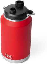 YETI RAMBLER 2.0 GALLON JUG - VACUUM INSULATED, LEAKPROOF STAINLESS STEEL WITH MAGCAP, RED