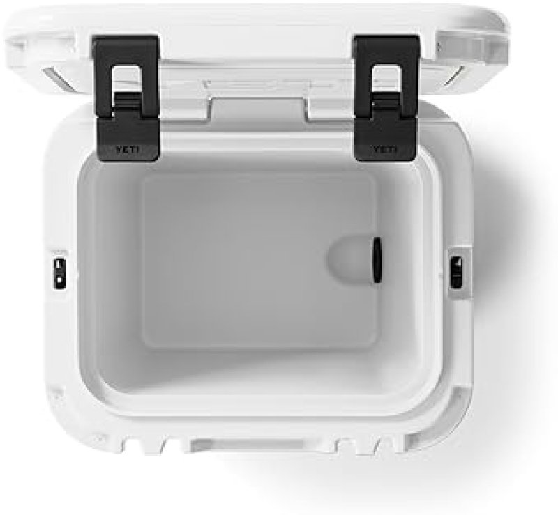 YETI ROADIE 24 2.0 HARD COOLER WITH DOUBLEDUTY SHOULDER STRAP AND BUILT-IN DRAIN PLUG