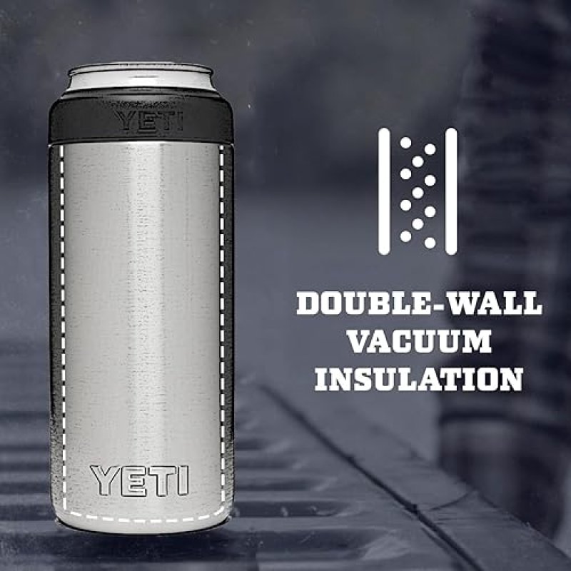 YETI RAMBLER 12 OZ SLIM CAN INSULATOR FOR HARD SELTZER AND SLIM BEVERAGE CANS