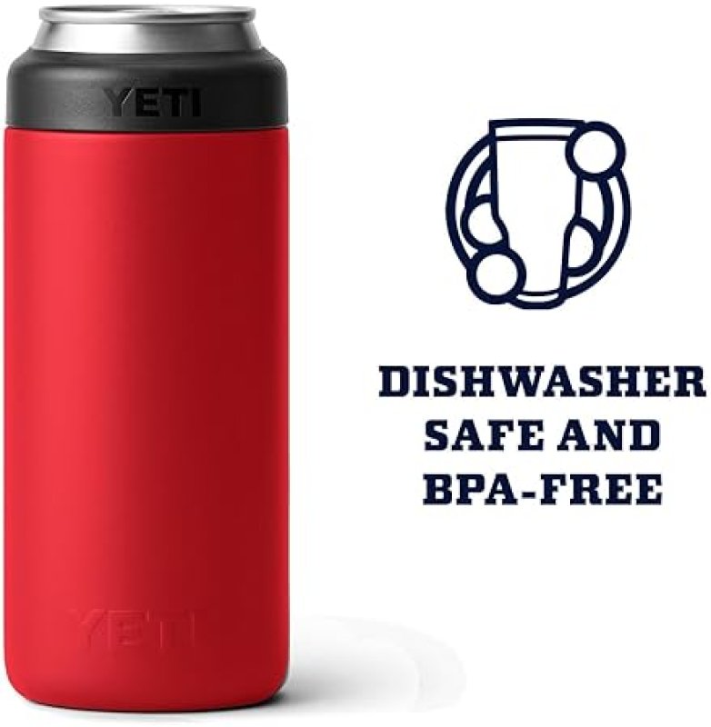 YETI RAMBLER 12 OZ SLIM CAN INSULATOR FOR HARD SELTZER AND SLIM BEVERAGE CANS