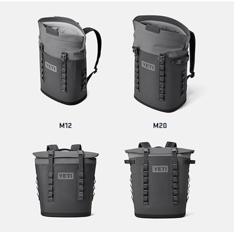 YETI HOPPER M SERIES SOFT SIDED BACKPACK COOLER WITH MAGSHIELD ACCESS DURABLE PORTABLE