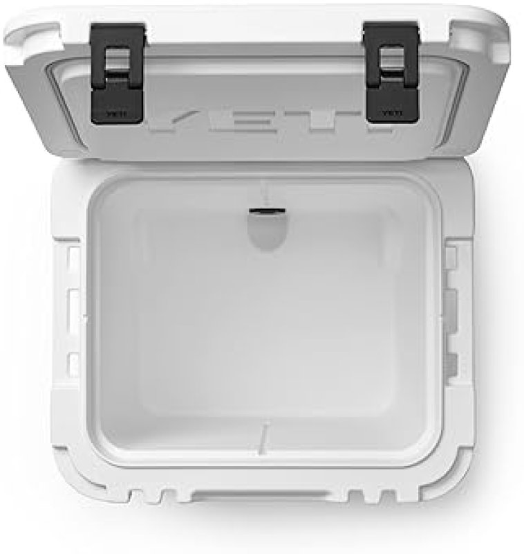 YETI ROADIE 48 WHEELED COOLER WITH RETRACTABLE PERISCOPE HANDLE DURABLE PORTABLE COOLER