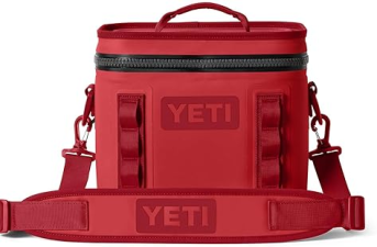 YETI HOPPER FLIP 8 PORTABLE SOFT COOLER - DURABLE, LEAKPROOF OUTDOOR ICE CHEST BAG