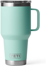 YETI RAMBLER 30 OZ STAINLESS STEEL TRAVEL MUG, VACUUM INSULATED WITH STRONGHOLD LID