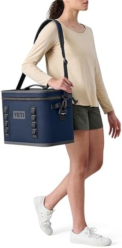 YETI HOPPER FLIP 18 PORTABLE SOFT COOLER DURABLE LEAKPROOF INSULATED COOLER BAG