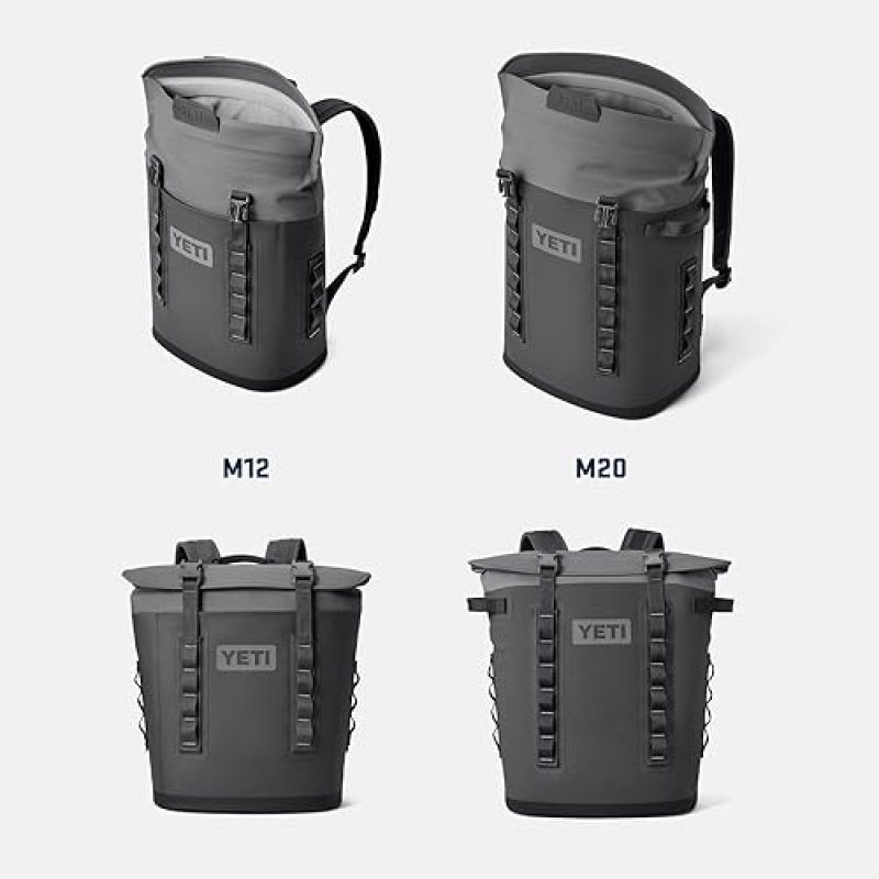 YETI HOPPER M SERIES SOFT SIDED BACKPACK COOLER WITH MAGSHIELD ACCESS DURABLE PORTABLE COOLER