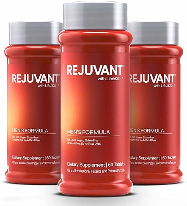 REJUVANT LIFETABS MEN S CALCIUM ALPHA-KETOGLUTARATE CA-AKG CONTROLLED-RELEASE 180 TABLETS