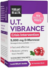 VIBRANT HEALTH U.T. VIBRANCE URINARY TRACT SUPPORT STICK PACKS, 10 SERVINGS, CRISIS CARE