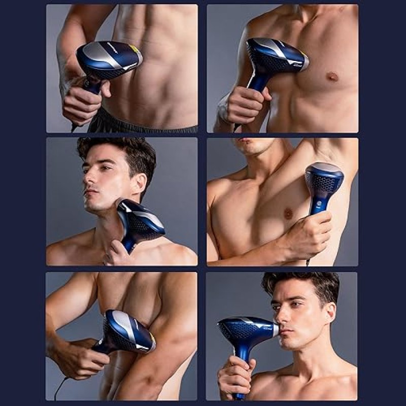 DERMRAYS 810NM DIODE LASER HAIR REMOVAL DEVICE FOR SKIN TONE 1-5 PERMANENT HOME HAIR REDUCTION