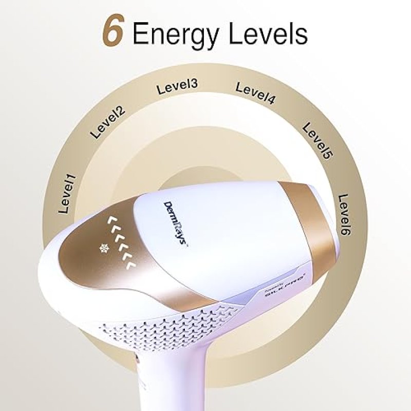 DERMRAYS V4S FDA-CLEARED 810NM LASER HAIR REMOVAL DEVICE FOR SKIN TONE 1-5, PERMANENT RESULTS