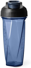 YETI YONDER HELIMIX 27OZ NAVY SHAKER BOTTLE PORTABLE PROTEIN DRINK MIXER, DISHWASHER SAFE