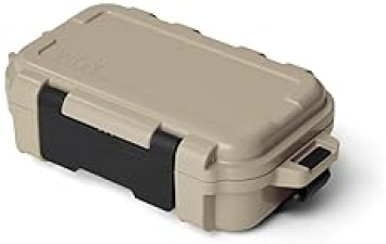 YETI LOADOUT GOBOX 1 WATERPROOF DIVIDED CARGO CASE DRY BOX CAMERA FISHING TACKLE TAN