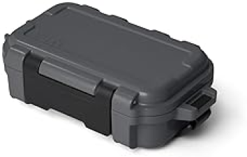 YETI LOADOUT GOBOX 1 DIVIDED WATERPROOF DRY BOX CARGO, CAMERA FISHING TACKLE CASE CHARCOAL