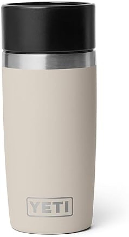 YETI RAMBLER 12 OZ STAINLESS STEEL TRAVEL BOTTLE, VACUUM INSULATED, LEAKPROOF COMMUTER CAP, CAPE TAU