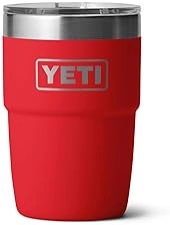 YETI RAMBLER 8 OZ INSULATED COFFEE MUG WITH LID STACKABLE, VACUUM INSULATED, DISHWASHER SAFE