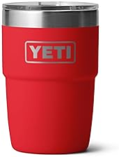 YETI RAMBLER 8 OZ INSULATED COFFEE MUG WITH LID STACKABLE, VACUUM INSULATED, DISHWASHER SAFE
