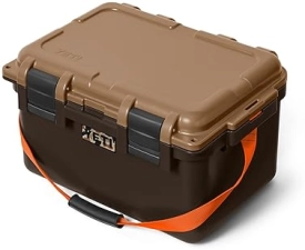 YETI LOADOUT 30 WATERPROOF DIVIDED CARGO CASE DRY BOX CAMERA FISHING TACKLE WETLANDS BROWN