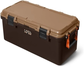 YETI LOADOUT 60 WATERPROOF DIVIDED CARGO CASE DRY BOX CAMERA FISHING TACKLE WETLANDS BROWN