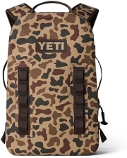 YETI PANGA 28 WATERPROOF AIRTIGHT SUBMERSIBLE BACKPACK IN WETLANDS CAMO DURABLE OUTDOOR GEAR