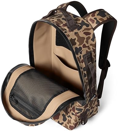 YETI PANGA 28 WATERPROOF AIRTIGHT SUBMERSIBLE BACKPACK IN WETLANDS CAMO DURABLE OUTDOOR GEAR