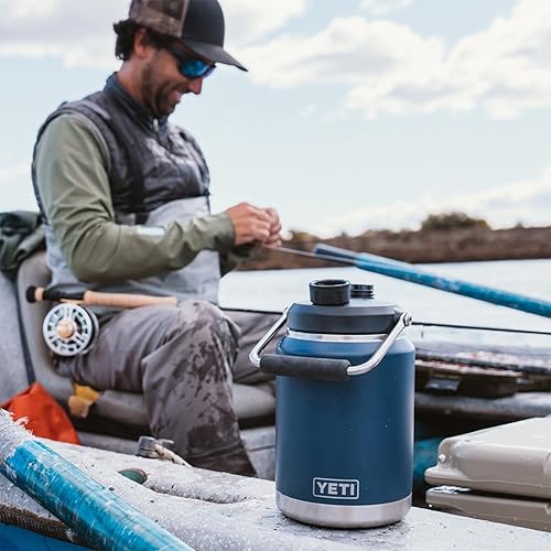 YETI RAMBLER 2.0 HALF GALLON JUG - VACUUM INSULATED, LEAKPROOF STAINLESS STEEL, WETLANDS CAMO