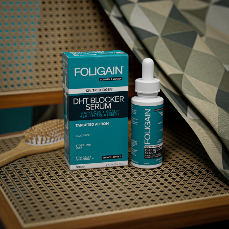 FOLIGAIN® DHT SCALP SUPPORT SERUM WITH 12% TRICHOGEN®