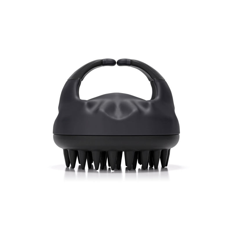 FOLIGAIN SCALP THERAPY EXFOLIATOR & MASSAGER IN BLACK