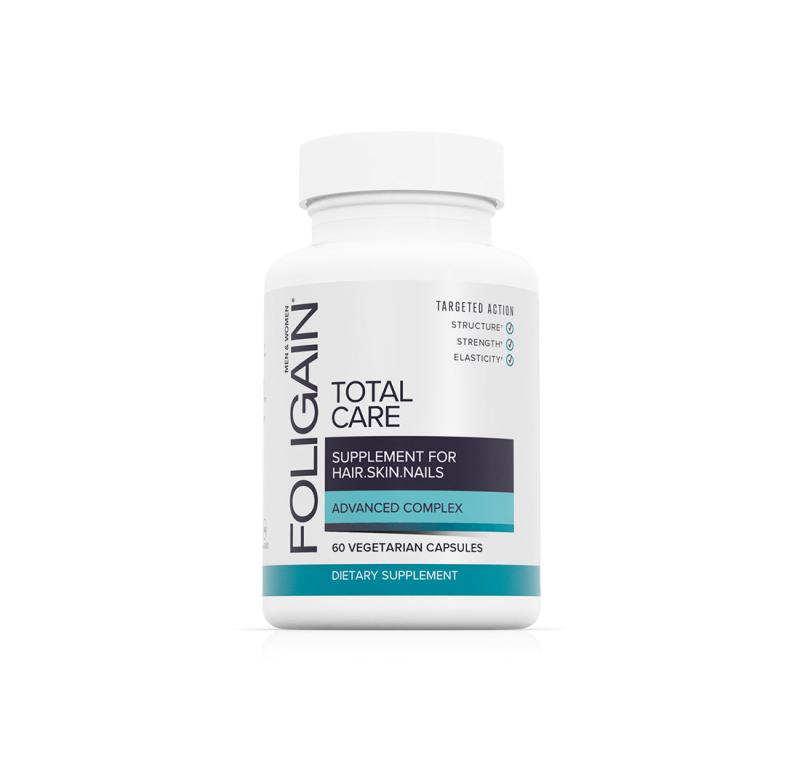FOLIGAIN TOTAL CARE SUPPLEMENT FOR THINNING HAIR, SKIN & NAILS