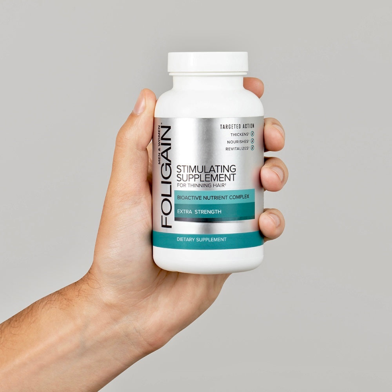 FOLIGAIN STIMULATING SUPPLEMENT FOR THINNING HAIR 60 CAPLETS