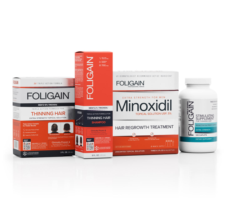 FOLIGAIN MEN'S HAIR REGROWTH KIT