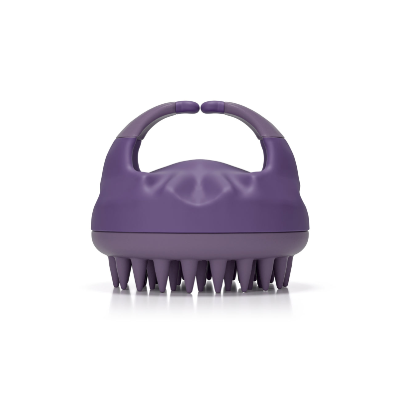 FOLIGAIN SCALP THERAPY EXFOLIATOR & MASSAGER IN PURPLE