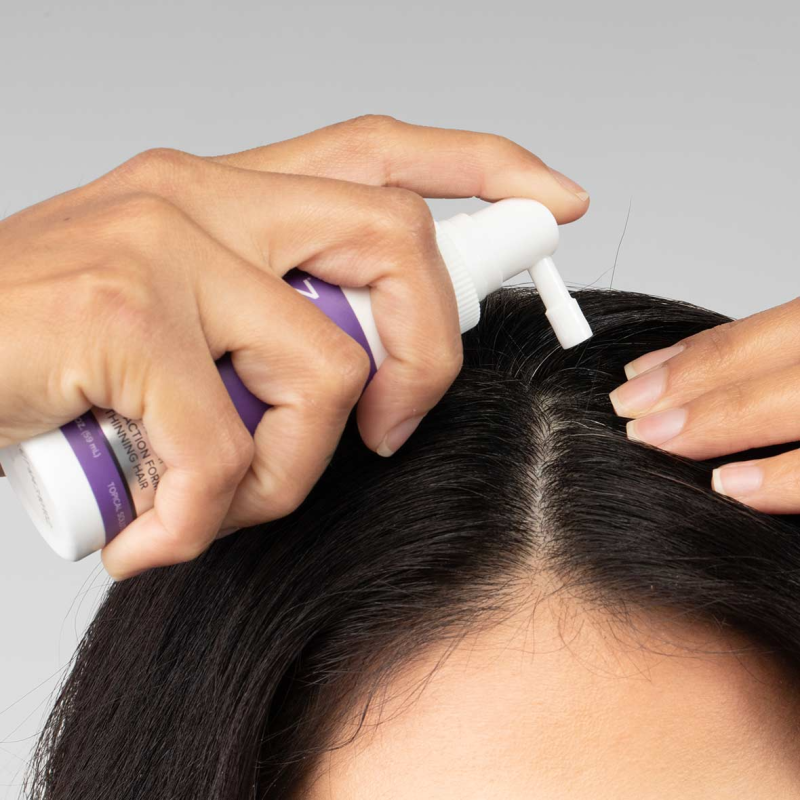 FOLIGAIN TRIPLE ACTION COMPLETE FORMULA FOR THINNING HAIR FOR WOMEN WITH 10% TRIOXIDIL®