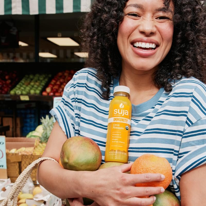 SUJA 3-DAY ORGANIC COLD-PRESSED JUICE CLEANSE NO ADDED SUGAR, IMMUNE DIGESTIVE SUPPORT