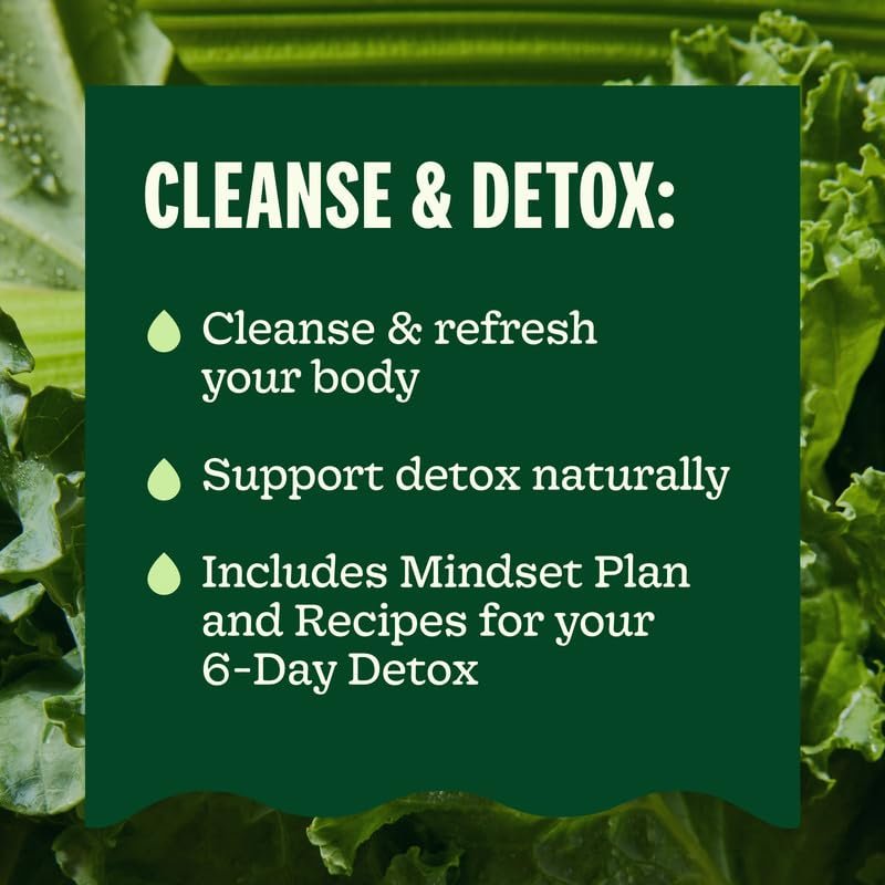 SUJA 6-DAY ORGANIC COLD-PRESSED JUICE DETOX CLEANSE SUGAR-FREE, IMMUNE DIGESTIVE SUPPORT