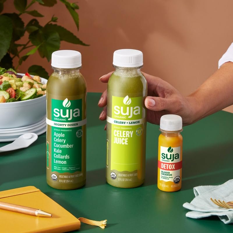 SUJA 6-DAY ORGANIC COLD-PRESSED JUICE DETOX CLEANSE SUGAR-FREE, IMMUNE DIGESTIVE SUPPORT
