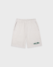 SPORTY&RICH PRO GYM SHORT - HEATHER GRAY/FOREST