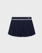 SPORTY&RICH SRC ABIGAIL SKIRT - NAVY/ECRU