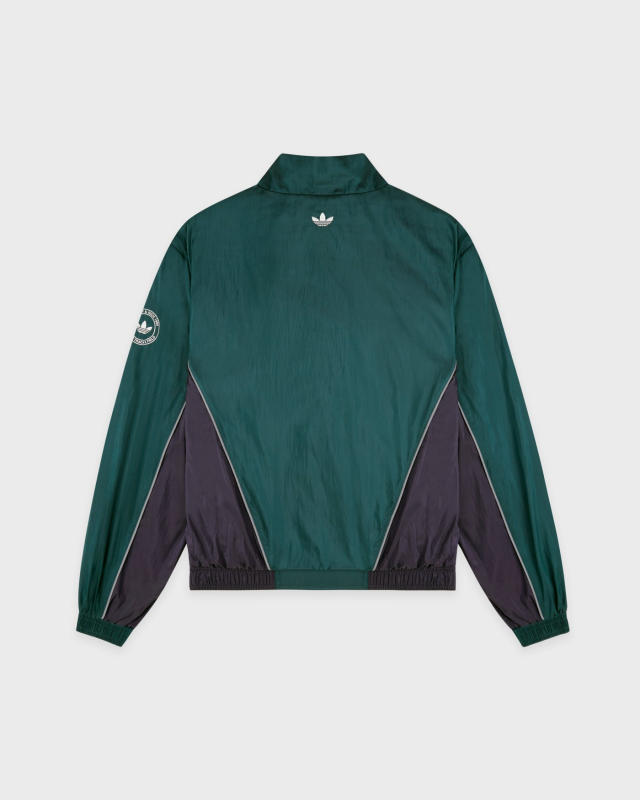 SPORTY&RICH ADIDAS WINDBREAKER - GREEN/FADED BLACK/PURPLE
