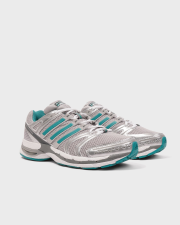 SPORTY & RICH X ADIDAS ORIGINALS ADISTAR CONTROL 5 - SILVER/TEAL/WHITE
