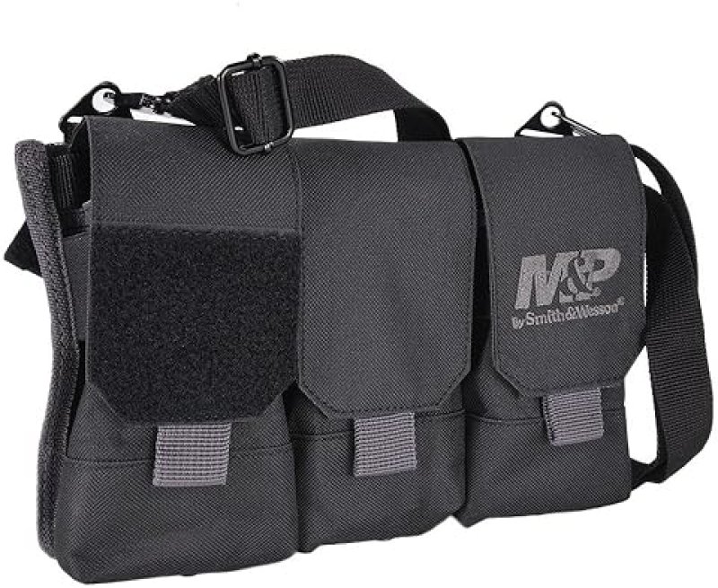 SMITH WESSON PRO TAC TACTICAL MAGAZINE POUCH WEATHER-RESISTANT RUGGED DESIGN