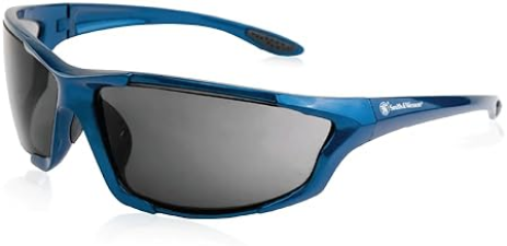 SMITH WESSON MAJOR FULL FRAME SHOOTING GLASSES WITH NO-SLIP RUBBER, IMPACT RESISTANT BAG