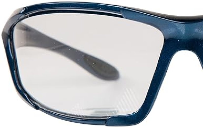 SMITH WESSON MAJOR FULL FRAME SHOOTING GLASSES WITH NO-SLIP RUBBER IMPACT RESISTANCE