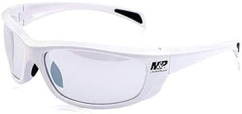 SMITH WESSON M P WHITEHAWK SHOOTING GLASSES FULL FRAME, NO-SLIP, IMPACT RESISTANT, ANTI-FOG