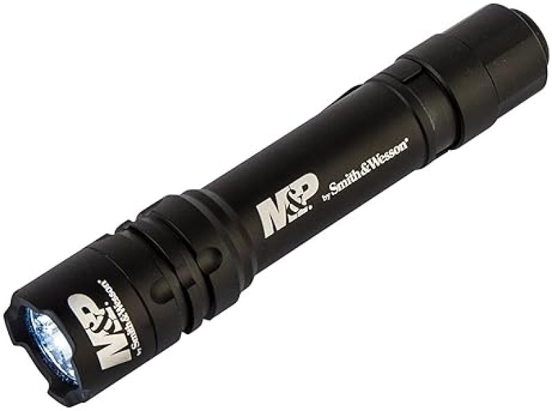 SMITH WESSON M P DELTA FORCE 490 LUMEN TACTICAL FLASHLIGHT WATERPROOF 4 MODES OUTDOOR USE