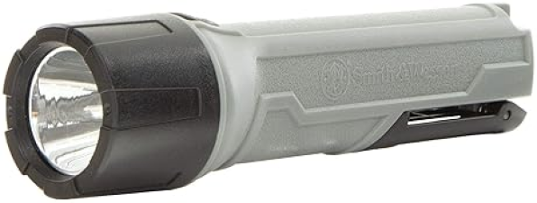 SMITH WESSON NIGHT GUARD PRO FLASHLIGHT - 3 MODES, WATERPROOF, SPRING CLIP, OUTDOOR USE