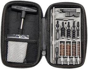 SMITH WESSON COMPACT GUN CLEANING KIT FOR RIFLES, PISTOLS HANDGUNS MAINTENANCE