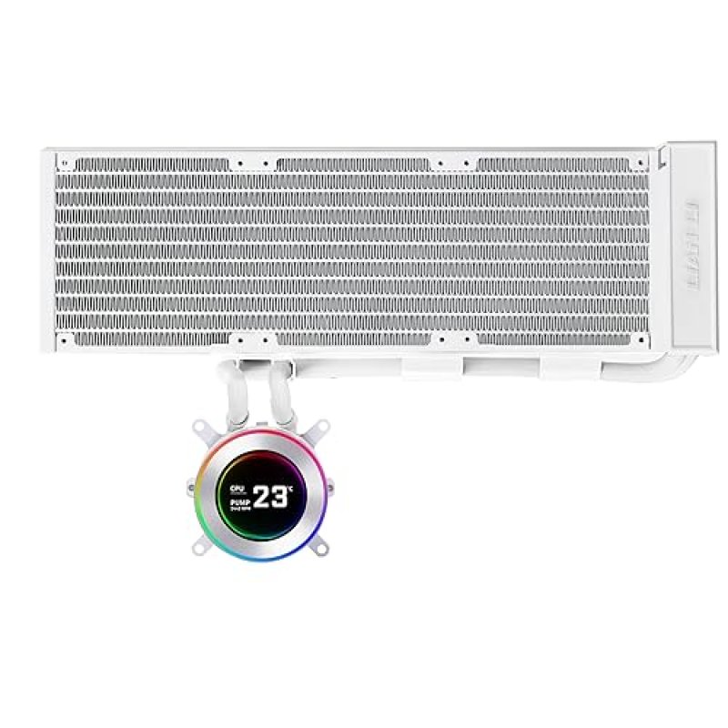 LIAN LI HYDROSHIFT II-C 360 LIQUID CPU COOLER WITH LCD SCREEN, SLIDE-TUBE, MULTI-MODE CONTROL